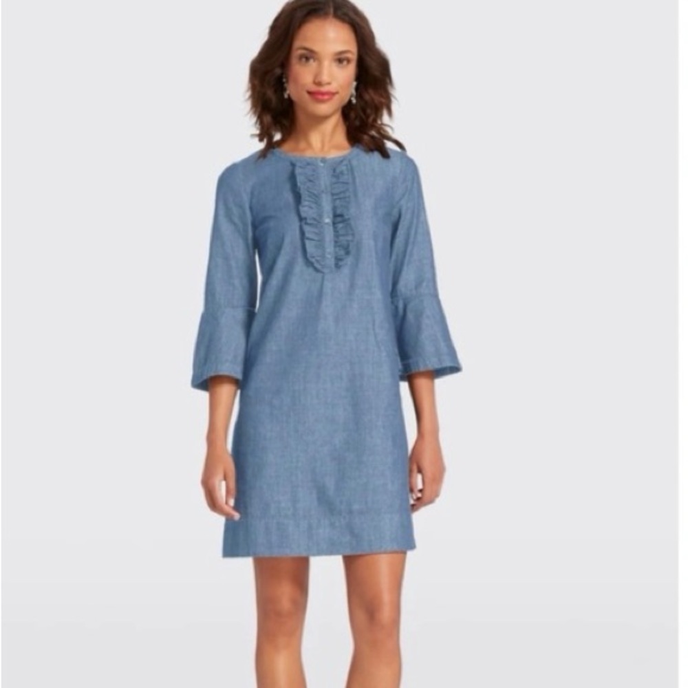 Draper James Blue Mini Dress